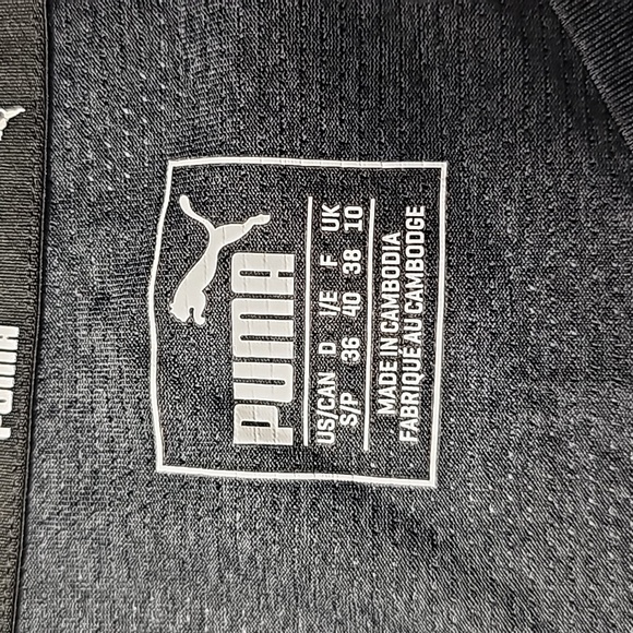 Puma small black athletic short sleeve shirt - Picture 5 of 6